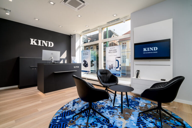 Empfangsbereich vom KIND Hörgeräte