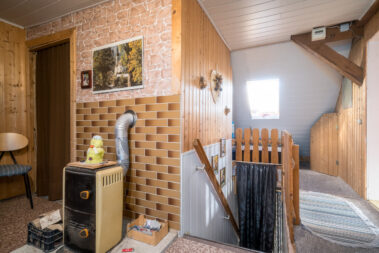 Kamin im Flur oder auch Vorraum