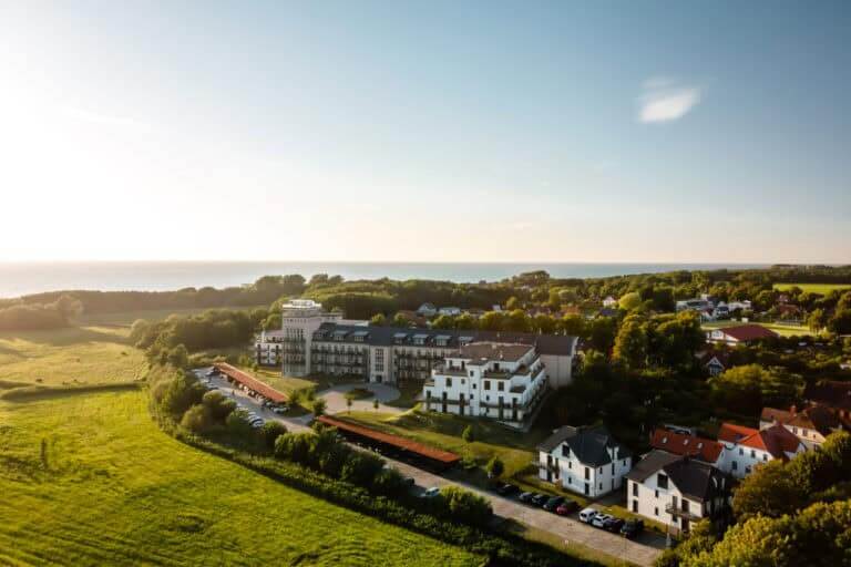 Hotelfotograf – Außenaufnahme bei Sonnenuntergang